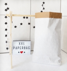 Paperbag blanco XXL Papieren opbergzak